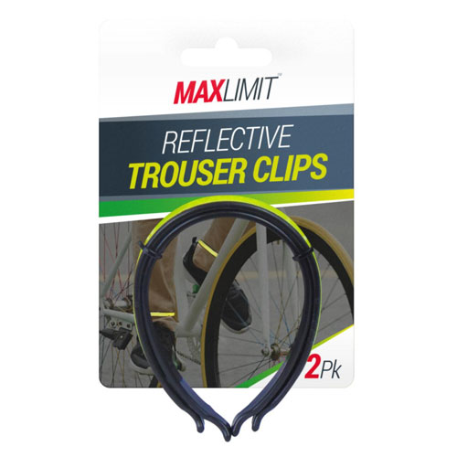 Reflective Trouser Clips 2 Pack