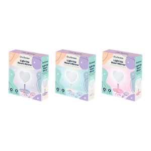 Light Up Heart Mirror