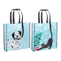 Strong Woven Shopping Bag Pets Design