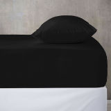 Super Dreamer Fitted Bed Sheet Black