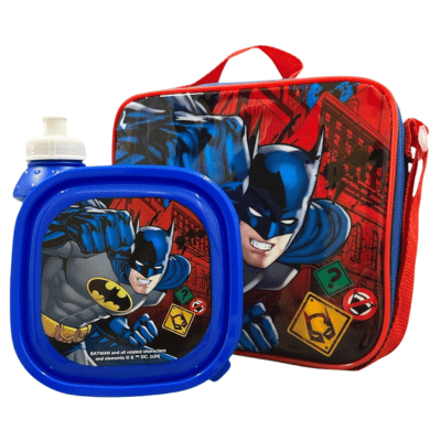 Official Batman 3 Piece Lunch Set