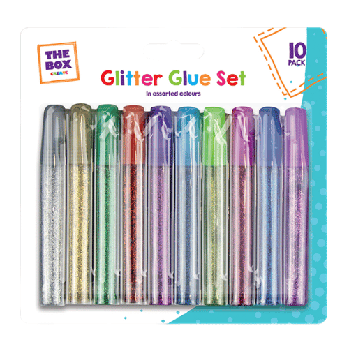 Glitter Glue Pens 10 Pack
