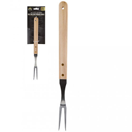 BBQ Fork With Wooden Handle