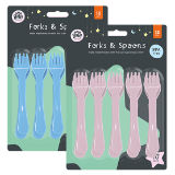 Baby Feeding Fork And Spoon Set 10 Pack