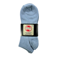 Mens Arch Support Trainer Socks Grey