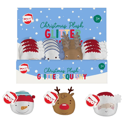 Christmas Plush Glitter Squishies