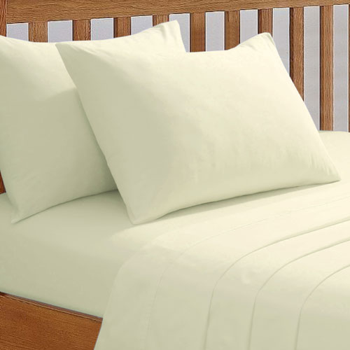 68 Pick Fitted Sheet Ivory