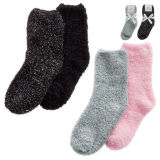 Girls Glitter Design 2 Pack Cosy Socks