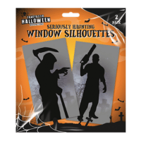 Halloween Window Silhouette - 2 Pack