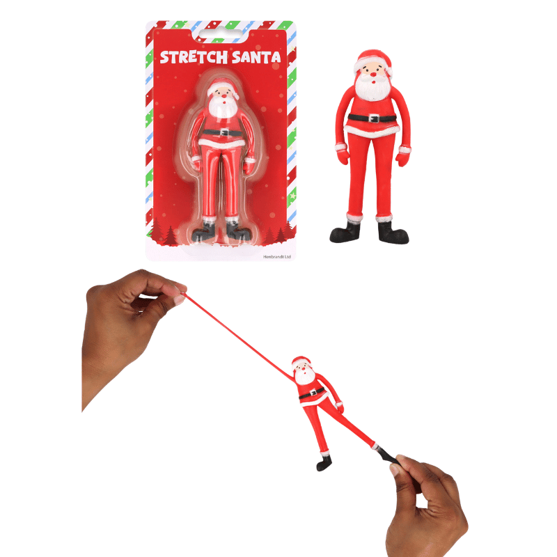 Stretchy Santa Claus Figure - 11.5cm