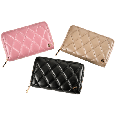 Quilted Zip Purse