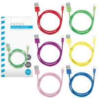 Coloured iPhone USB Cable 1m