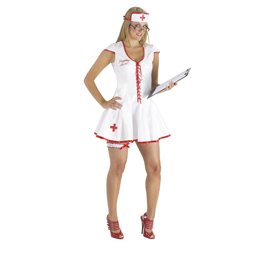 Naughty Nurse Fancy Dress Costume.