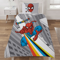 Official Marvel Spiderman Panel Duvet Set Single
