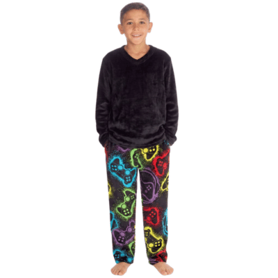 Kids Gaming Fleece Lounge Set 9-13 Years