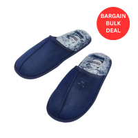 Mens Cool & Comfy Limited Edition Murray Slippers Navy
