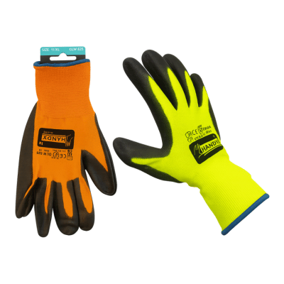 Unisex PU Coated Work Gloves