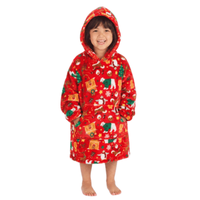 Infant Red Christmas Hoodie
