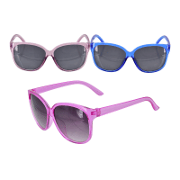 Girls Plastic Frame Sunglasses