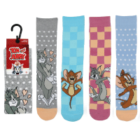 Ladies Official Tom & Jerry 1 Pack Socks