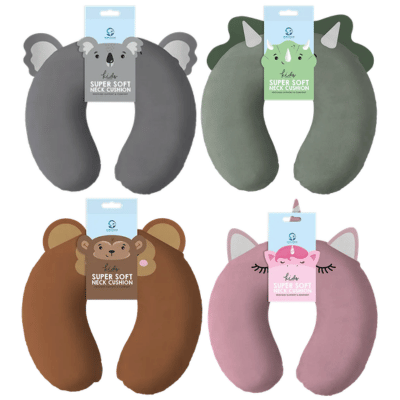 Kids Character Travel Neck Pillow