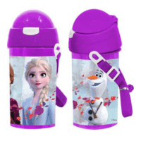 Official Frozen Water Bottle With Pop Up Straw