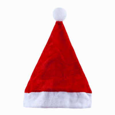 Plush Red Santa Hat