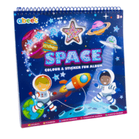 Space Colour & Sticker Fun Album