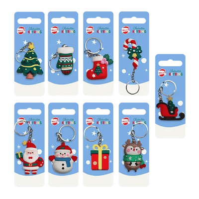 Christmas Character Keyring