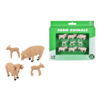 Sheep & Lamb Collection Figures 9 Pcs