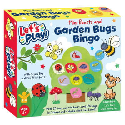 First Steps Let's Play - Garden Bugs Bingo Game