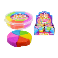 Rainbow Fluffy Slime 168g