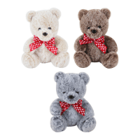 8" Valentines Plush Bear - 3 Colours