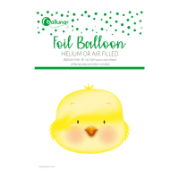 Easter Chick Foil Balloon