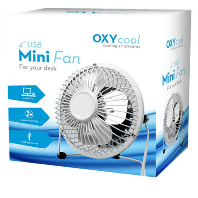 4" USB Mini Fan
