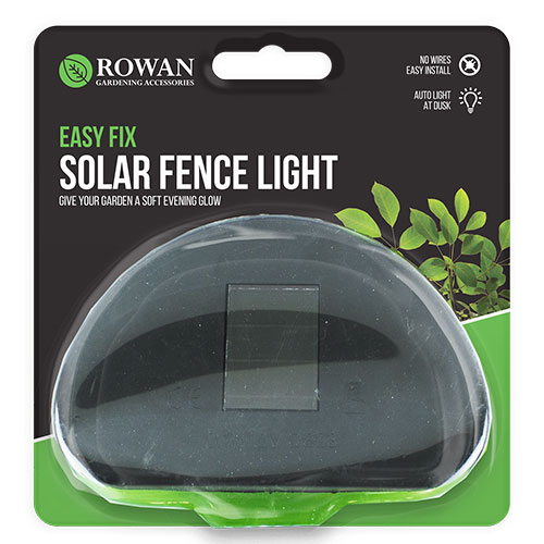 Solar Garden Fence Light