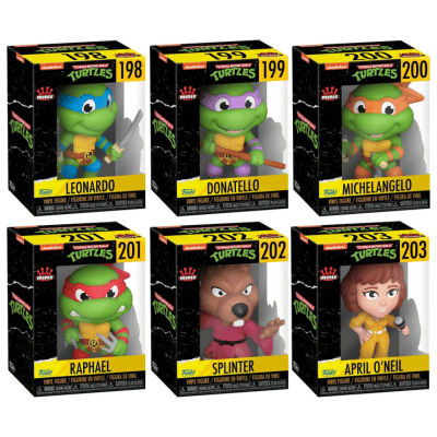 Official Funko Minis - Teenage Mutant Ninja Turtles - 12 Assorted Designs
