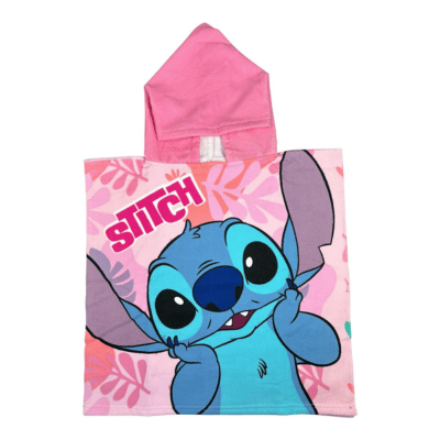 Official Lilo & Stitch Kids Hooded Towel Poncho