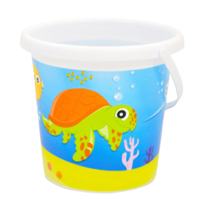 Sea Life Fish Printed Bucket