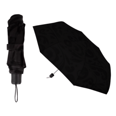Coco & Gray Mini Folding Umbrella Black