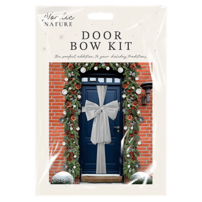 Nordic Festive Door Bow Kit