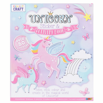 Unicorns Ticker & Activity Book