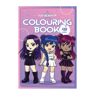 K-POP 48 Page Colouring Book