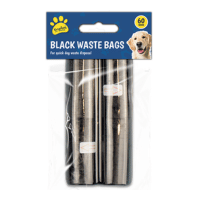 Black Dog Poo Disposeable Bags 60 Pack