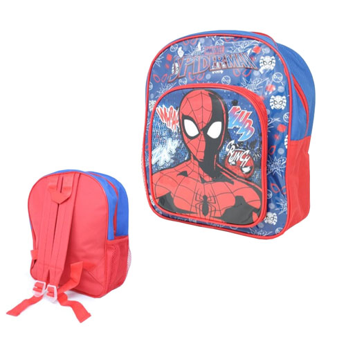 Official Spiderman Glossy Deluxe Backpack