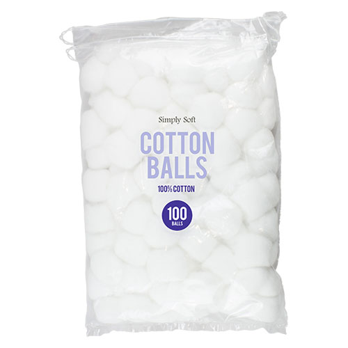 Cotton Wool Balls 100 Pack