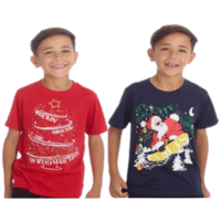 Childrens Christmas Design T-Shirts 7-13 Years