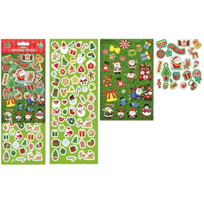 Christmas Stickers 112 Pack
