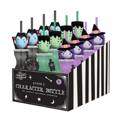 Halloween Character Drinking Bottle 500ml PDQ