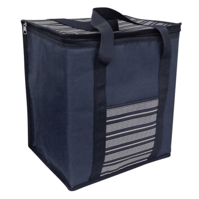 Nautical Stripe Design Jumbo Size Insulated Cooler Bags - 28 Litre Capacity